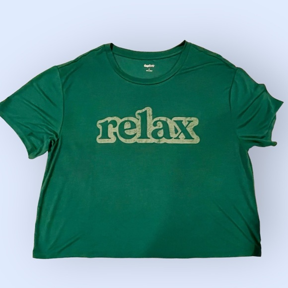 Gap Body Tee Hunter Green; women's Large: Super soft! - Picture 2 of 5